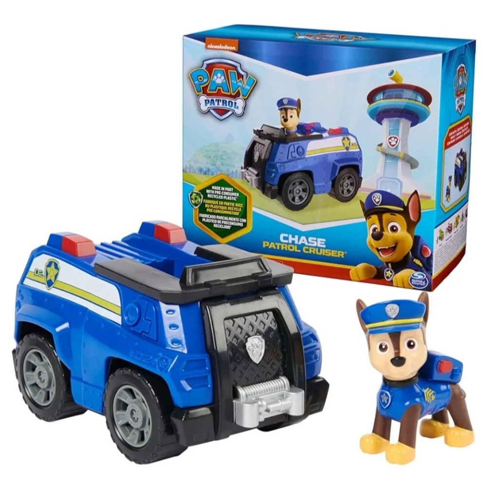 Nickelodeon Paw Patrol Chase & Patrol Cruiser Set